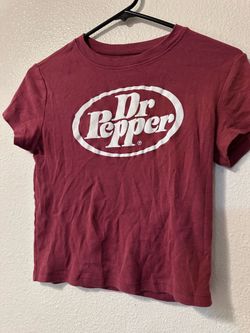 Crop tee cotton Dr Pepper