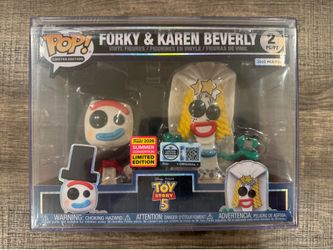 Funko Pop! Pixar - Forky and Karen Beverly 2-Pack (SDCC)