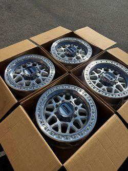 FINANCING AVAILABLE KMC KM549 GRS 8x6.5 17" Wheels Machined