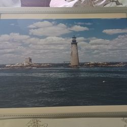 Lighthouse Framed Photo