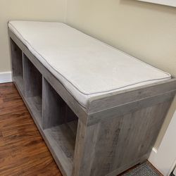 Shoe Bench With Storage