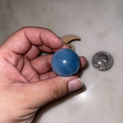 Aquamarine Mini Sphere 