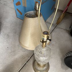 Glass Lamp Set