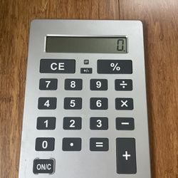 Large Brookstone Calculator 