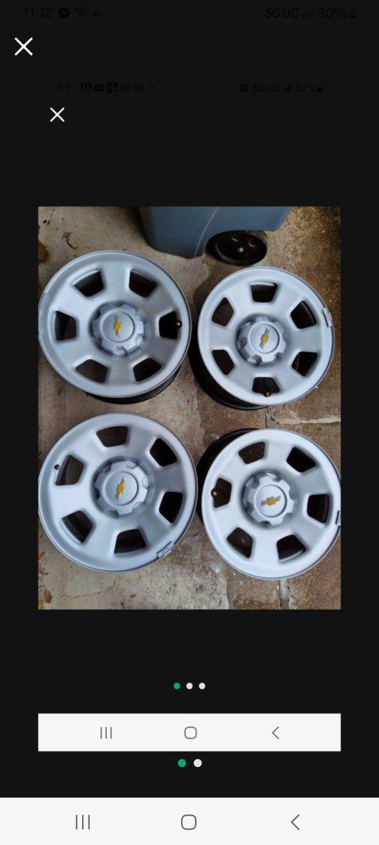 17' Chevrolet Wheels