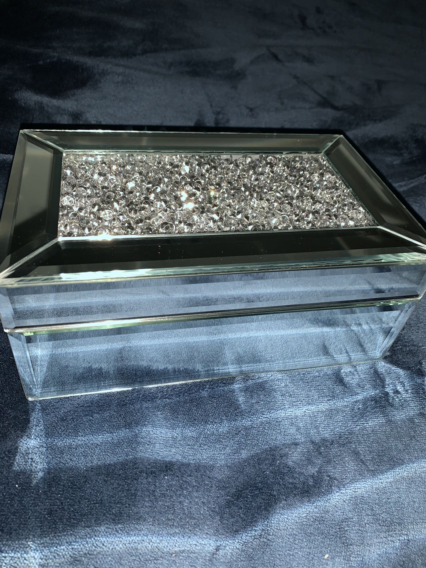 Crystal Jewelry box / makeup box