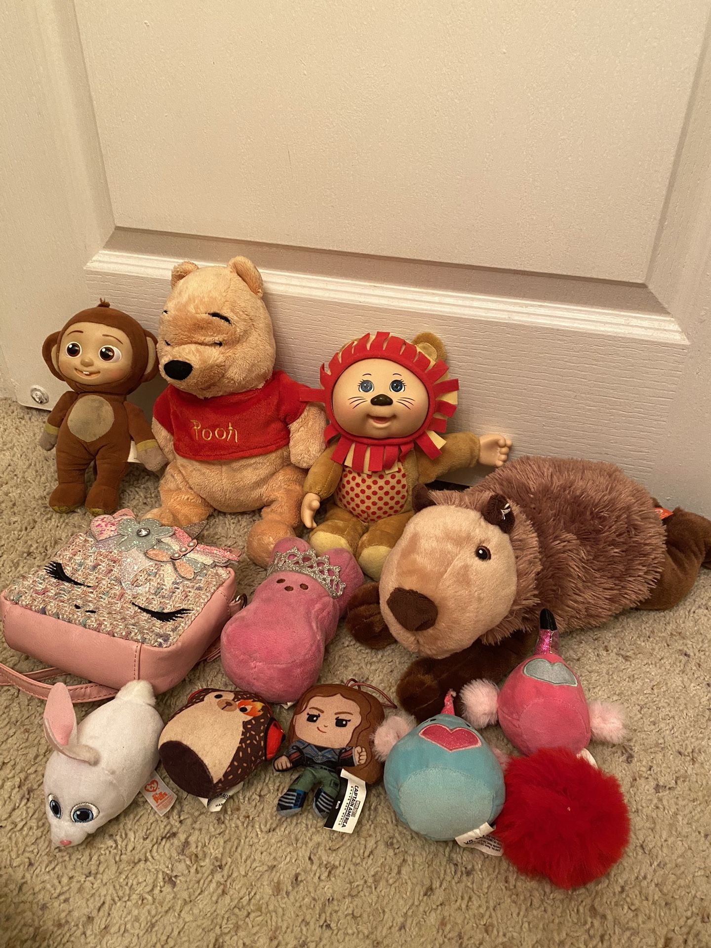 Assorted Plush Toys See Pictures