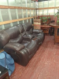 Double seat reclyner couch