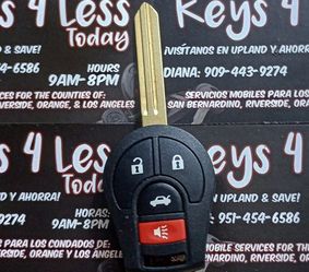 $70 @ Pomona Indoor Swapmeet | Infiniti or Nissan Head Key w/ Remote Copy (Sentra, G35, Versa, Note, Rogue, Juke, Armada, Pathfinder, FX35, FX45)