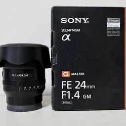 Sony FE 24mm f/1.4 GM Lens