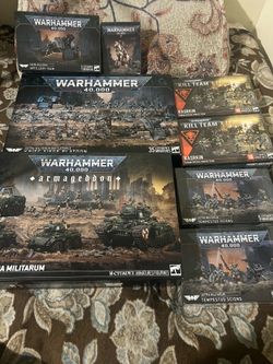 Warhammer 40K Astra Militarum Krieg army lot