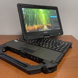 Getac V110 G4 2 In 1 Rugged Laptop Intel Core I7 2.60GHz 16GB Ram 1TB SSD Touch 4GLTE 