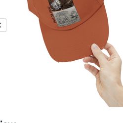 Burnt Orange Fitted Hat Out Da Mud