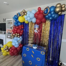 Birthday Balloon Garland 