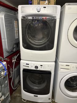 Maytag Stackable Washer And Gas Dryer