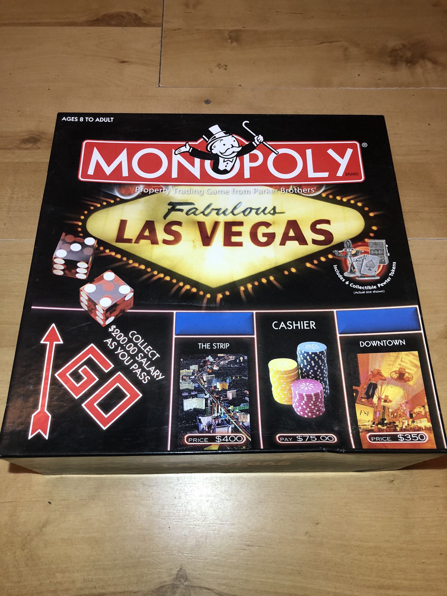 Las Vegas Monopoly (All Pieces Included)