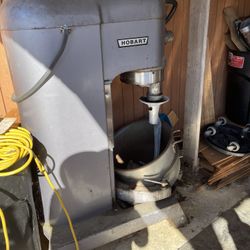 Dough Mixer and divider Trays 2 cars