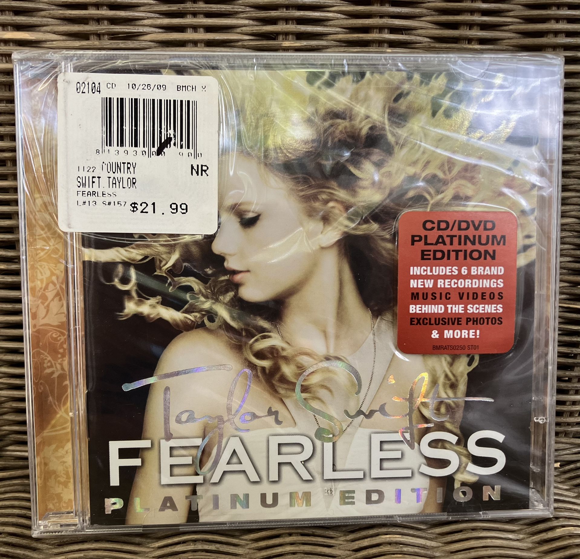 Taylor Swift CD + DVD