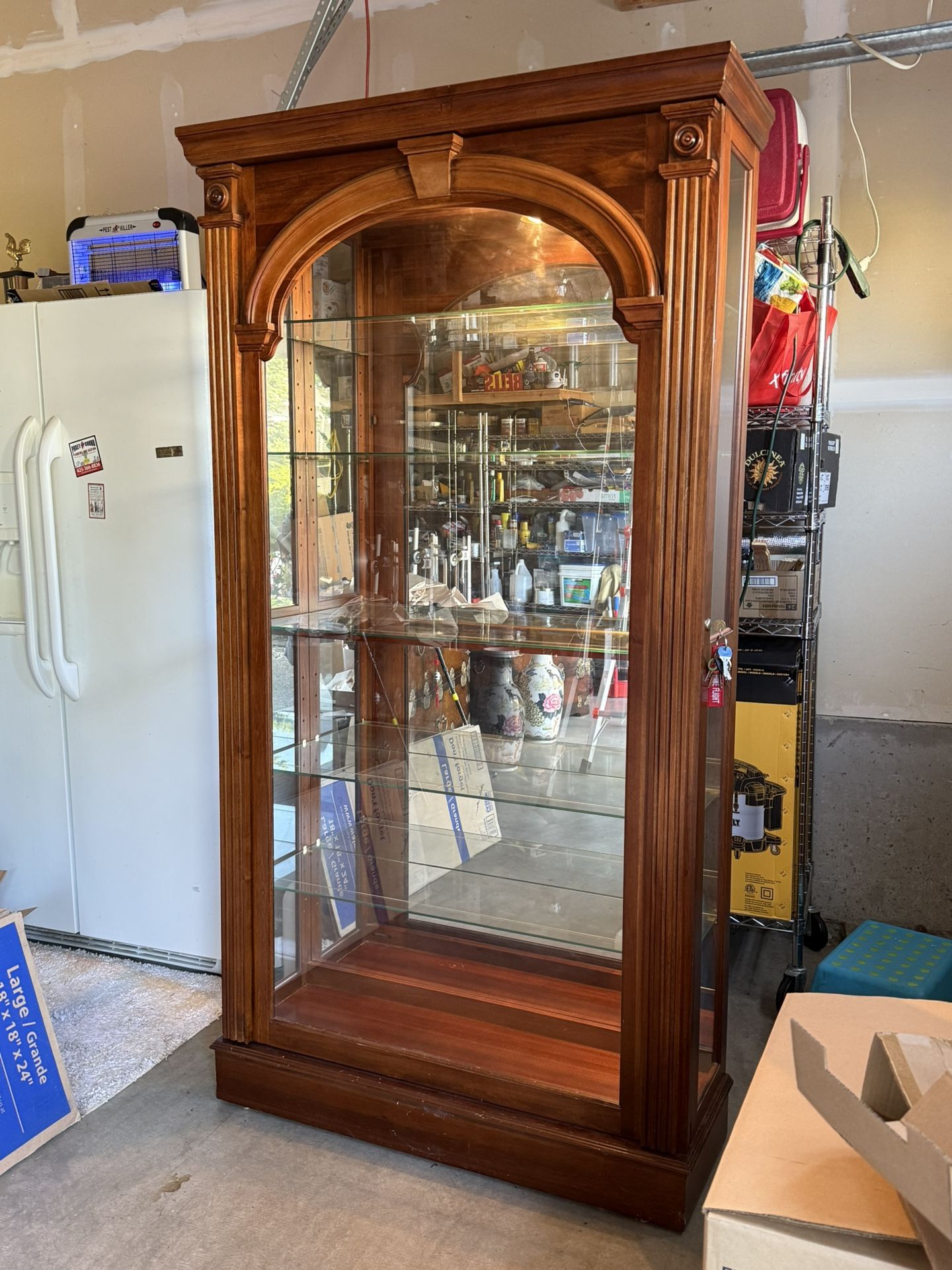 Wooden Display Cabinet/Curio