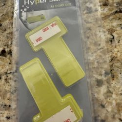 NEW Car Ticket/parking Pass Clips - Set of 2