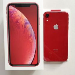 Unlocked Apple iPhone XR💥 64GB / 128 / 256 Red for All 14 Sprint XS Cricket 13 Att Max Tmobile XR Boost 11 Spectrum 12 Verizon X Pro 