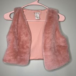 Girls Soft Pink Vest - Size 10 (Giman’s Closet)