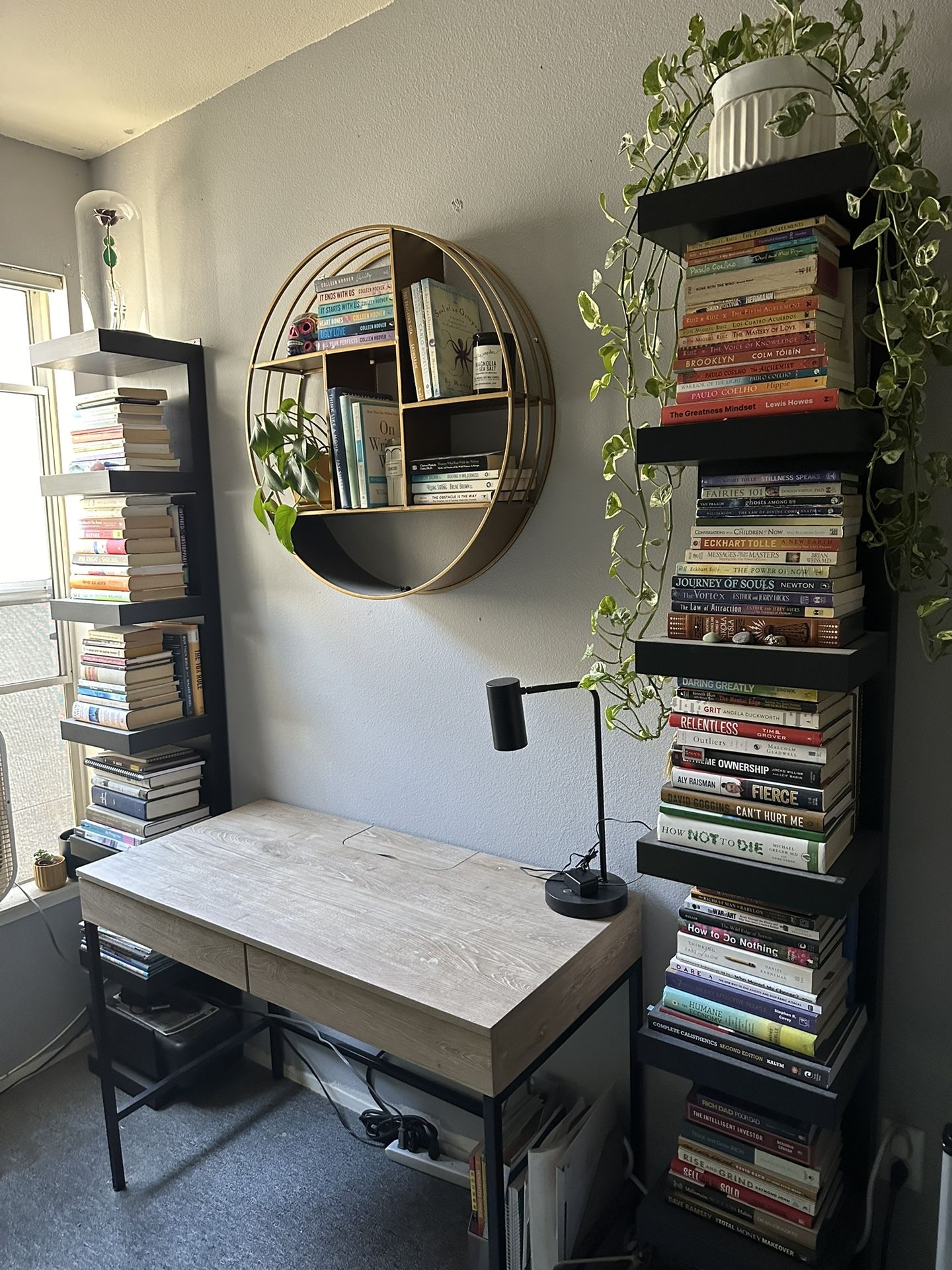 2 IKEA MALM Wall Shelf / Bookshelf