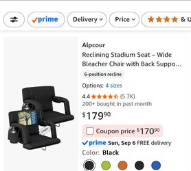 Alpcour stadium chairs