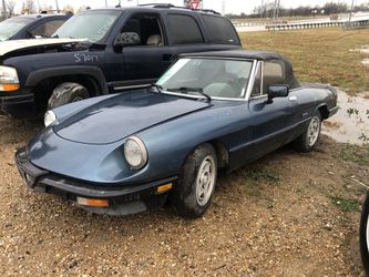 1988 Alfa Romeo Spider Veloce 4 Cyl 2.0L Car Parts