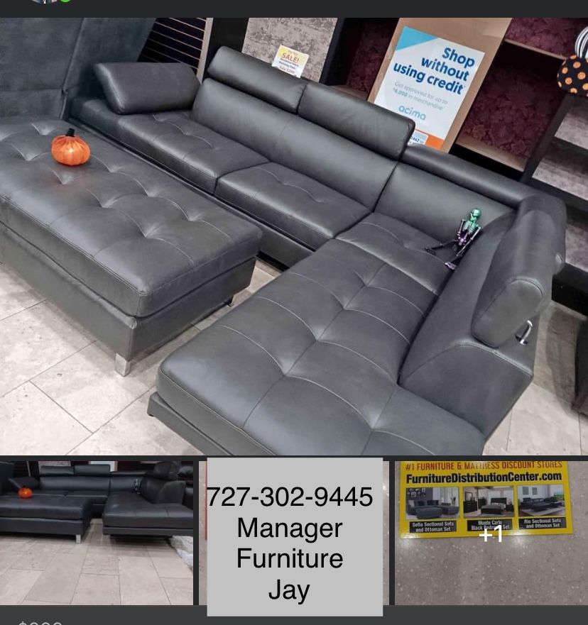 GORGEOUS SECTIONALS NEW FOR THE LOW! DELIVERY TODAY! ALL CREDITS
