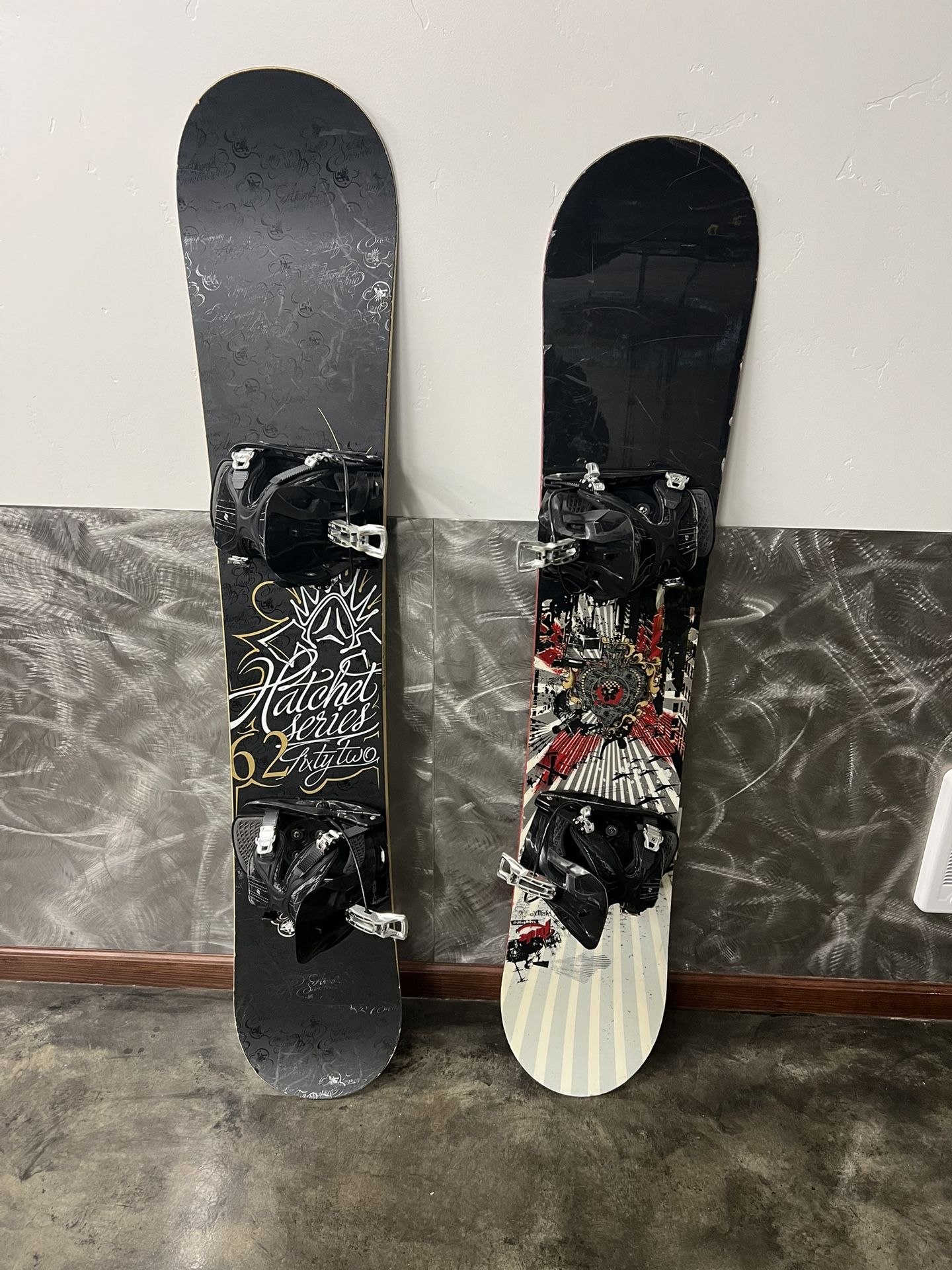 Snowboard Bundle Deal 152cm, 160cm