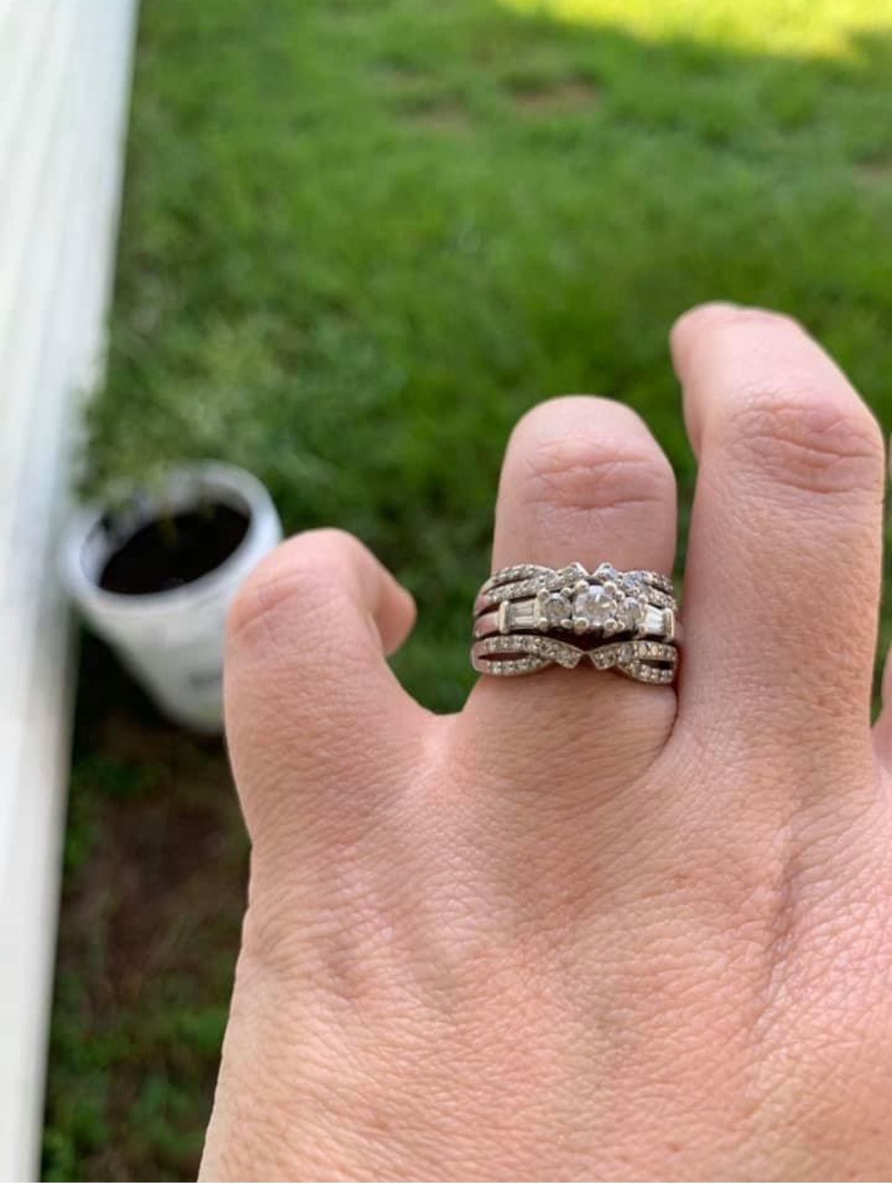 Diamond Wedding Set
