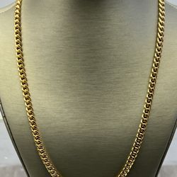 Gold Chain 14k 24 Inches 