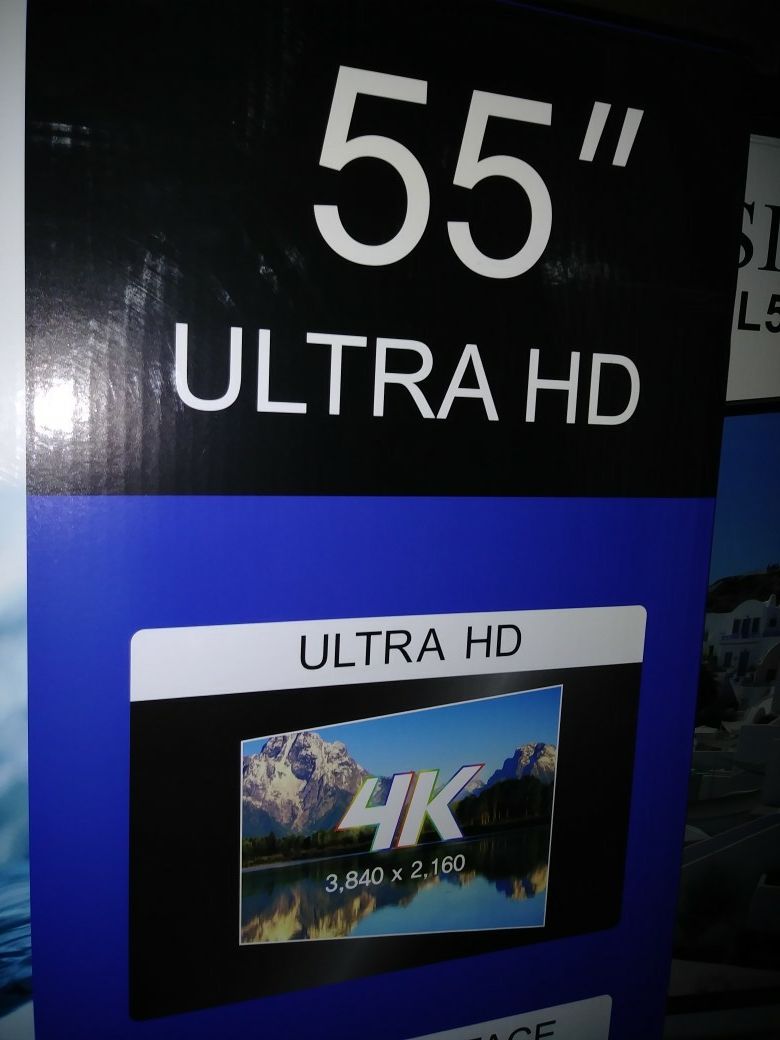 Super bowl Special Brand New 55 4K Silo TV SL55V3 TOPAZ SERIES & Bluetooth 5.1 Home Theater System. 599 Full demo Available.