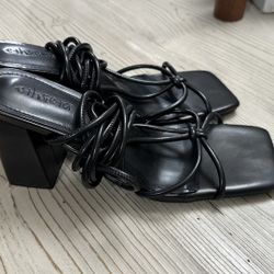 Women’s Strappy Sandal Heels Size 10