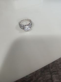 Anillo de plata 925 usado