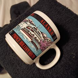 Vintage Alaska Commemerative coffee mug