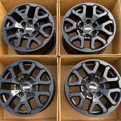 17” Ford Raptor factory wheels rims satin black new f150
