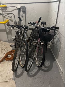 Bicycles $75 per $300 for all