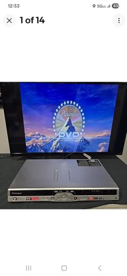 Pioneer DVR-633H DVD Recorder HDD 160GB Silver Working Condition No Remote 