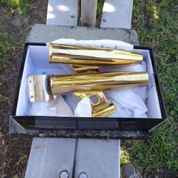 Beautiful, Sturdy Built Pole Holders  In Great Condition