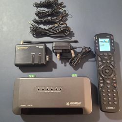 URC Universal Remote Control MX-450 w/ MRF-350RF Base Station RFX-250 RF Antenna