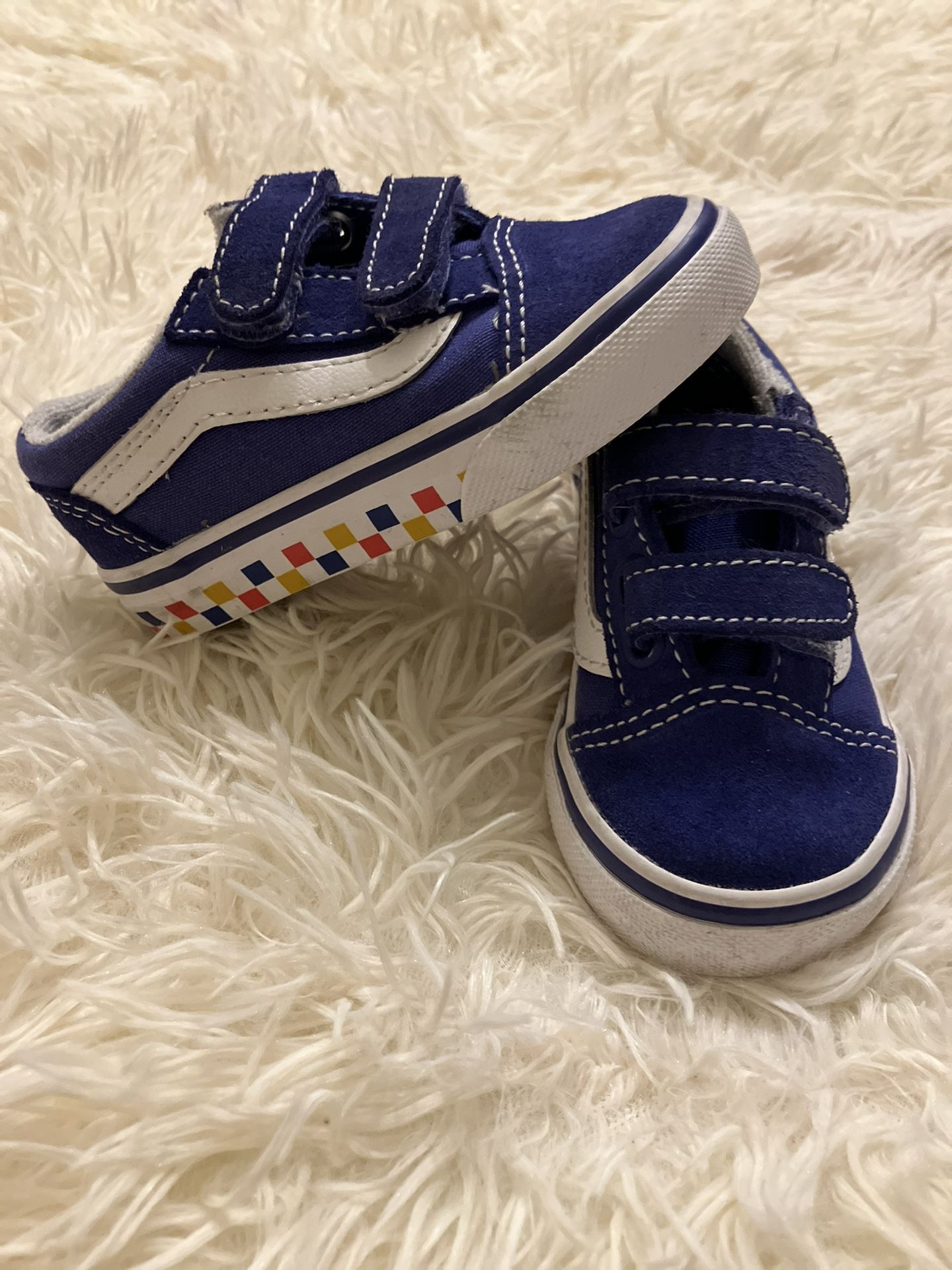 VANS kids Old School V shoes size US 5.5 T