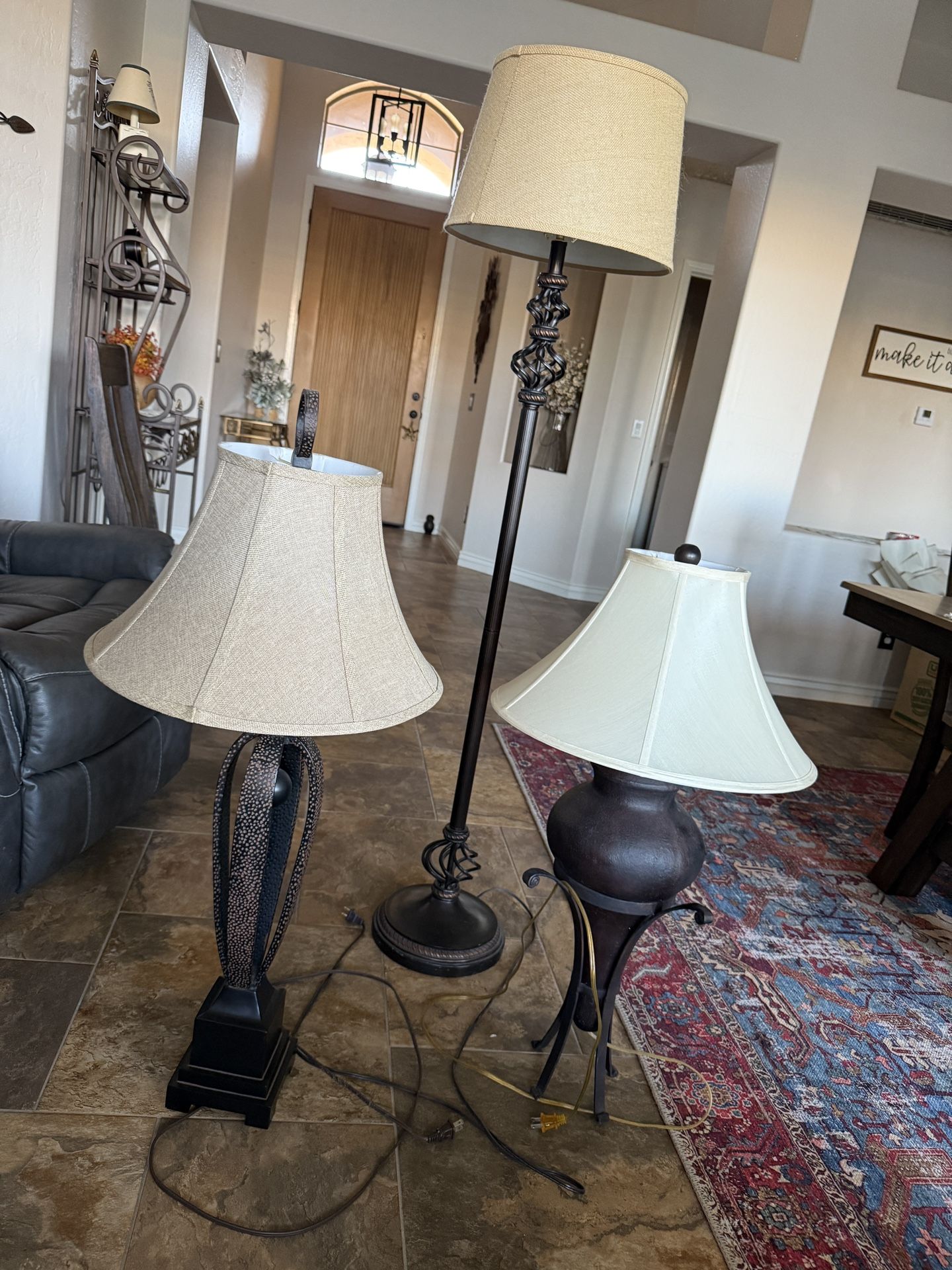 Set of 3 Lamps