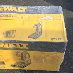 DeWalt DW872 14" Chop Saw New