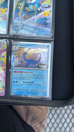 Aurorus Perfect Order Promo Card