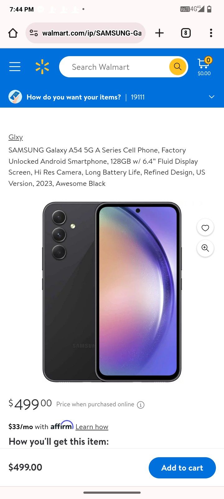 Galaxy A 54 5g
