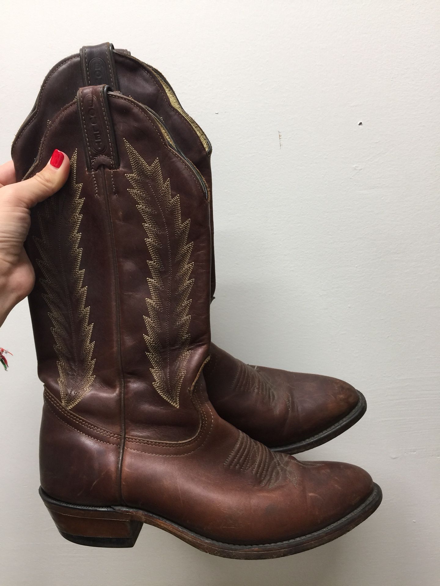 Boulet Cowboy Boots 7.5