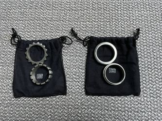 Lisa Jenks Set Of 4 Napkin Rings