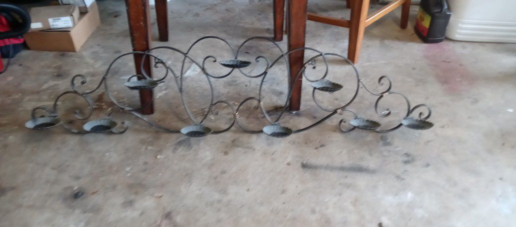 Beautiful Iron Wall Candle Holder Sconce $65.00 (WILL TAKE $40 IF PICKED UP TODAY) NEED GONE 